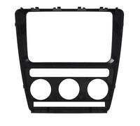NKURTPC Pannello autoradio 2 DIN, Fascia cruscotto, Cornice Adatta per Skoda Octavia 2004-2010, Parti Interne del Pannello. Telaio Adattatore
