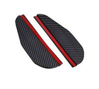 NKURTPC Parabrezza del finestrino dell'auto Adatto per Pontiac Vibe Scion TC Adatto per Yaris Hatchback Specchietto retrovisore Universale per Auto con sopracciglio Antipioggia Weatherboard