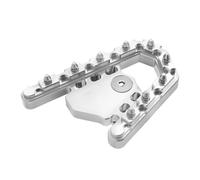 NKURTPC Pedaline Moto Adatto per BMW R1200GS 2013 2014 2015 2016 2017 2018 R1250GS 2019 2020 2021 2022 2023 Piastra di Punta del Pedale del Freno(Silver)