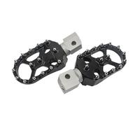 NKURTPC Pedaline Moto Poggiapiedi Anteriore per Motocicletta Adatto per Indian Scout Bobber Twenty Sixty ABS, pedane ribassate Regolabili ed estensibili(Silver)
