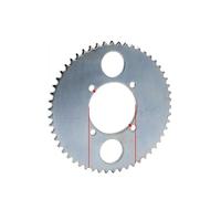 NKURTPC Pignone Motore Anteriore Corona Posteriore a Catena 35 44 54 64 74 Denti 35T 44T 54T 64T 74T Mini Moto ATV Quad Cross 47cc 49cc Kit Corona Catena(T8F-54T-54MM)