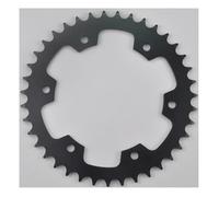 NKURTPC Pignone Motore Anteriore Corona Posteriore per Moto 520 Chain Adatta per Suzuki DR350 TSR125 TSR200 DR-Z400 RS175 RM100 RM250 Kit Corona Catena(39T)