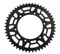 NKURTPC Pignone Motore Anteriore Corona Posteriore per Moto 520 Chain Adatta per Suzuki DR350 TSR125 TSR200 DR-Z400 RS175 RM100 RM250 Kit Corona Catena(49T)