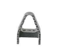 NKURTPC Set leve freno e frizione per moto Accessori per motociclette, modifica del cuscinetto della leva della testa del pedale del freno posteriore pompa freno leva(WHITE)