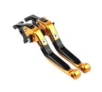 NKURTPC Set leve freno e frizione per moto Adatto per Honda CBR1000RR CBR 1000RR SP 2008-2019 Leve freno e frizione regolabili CNC pieghevoli ed estensibili pompa freno leva(23)