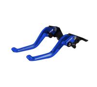 NKURTPC Set leve freno e frizione per moto Adatto per HONDA CBR650R CB650R 2019-2023 Leve freno frizione pieghevoli ed estensibili Leva maniglia moto(Blue)