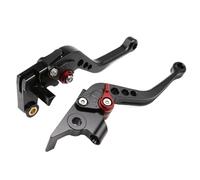 NKURTPC Set leve freno e frizione per moto Adatto per Yamaha MT09 FZ-09 2014-2021 Leva freno frizione corta opaca CNC pompa freno leva(MT09 2014-2020)