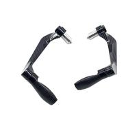 NKURTPC Set leve freno e frizione per moto Adatto per Yamaha R3 R25 Yzf R1 Yzf R6 Parti in alluminio CNC Leve Protezione Freno Frizione Manubrio pompa freno leva(Carbon fibre Black)