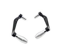 NKURTPC Set leve freno e frizione per moto Adatto per Yamaha R3 R25 Yzf R1 Yzf R6 Parti in alluminio CNC Leve Protezione Freno Frizione Manubrio pompa freno leva(Silver)