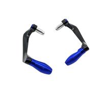 NKURTPC Set leve freno e frizione per moto Adatto per Yamaha R3 R25 Yzf R1 Yzf R6 Parti in alluminio CNC Leve Protezione Freno Frizione Manubrio pompa freno leva(Blue)