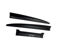NKURTPC Spoiler Posteriore Adatto per Audi A4 B8 2003-2013 Accessori Auto Spoiler Posteriore Baule Ala Coperchio 3 Pezzi Nero Opaco Paraurti Posteriore Lip(Sty1 Matt Black)