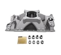 NKURTPC Tubo di aspirazione Collettore di aspirazione DM-3302 sostituisce Il Singolo Piano Adatto per Chevy Small Block Tubi Flessibili Motore Auto