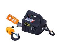 NKURTPC Verricello Elettrico Paranco per Gru telecomandato da 500 kg a Fune elettrica Paranco per Gru per Interni Domestici per Uso Domestico Paranco Elettrico Telecomandato(Wire Control,500 kg 7.6m)