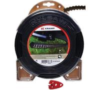 NL3037NKR Filo decespugliatore Nylsaw Ø 3 mm 37m quadrato nero Kramp