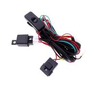 NLEZIZ Fanale Anteriore Auto Per Lancer 2008-2013 | 1 Set Nero Auto Fendinebbia Alogeni Custodia Paraurti Anteriore Griglia Cornici Cablaggio Kit Interruttore Per Lancer
