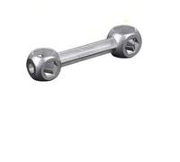 NLIGHTING Chiave a Osso Multifunzione per Bicicletta 6-15 mm - Chiave Multiuso Universale in Acciaio - Attrezzo Compatto 9,5 cm per MTB, Bici da Corsa, Gravel, Trekking e City Bike
