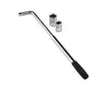 NLIGHTING Chiave Telescopica estendibile per Ruote Auto 17/19 mm - Chiave a Bussola Estensibile 35-55 cm - Chiave per Dadi Ruota con Manico Antiscivolo - Strumento per Cambio Gomme Auto