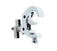 NLIGHTING® Gancio Aliscaf supporto Morsetto Rapido a “C” Per Tralicci Truss in Alluminio Certificato 250kg (Selflock Hook Easy)