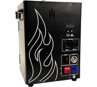 NLIGHTING Macchina Effetto Fiamma DMX Professionale 2-3 Metri PRO SFX - Macchina Effetto Fuoco per DJ, Eventi e Concerti, Teatro con Controllo DMX512, PowerCON, 2 Canali, Compatta e Trasportabile