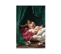 NLKQHTF Poster su tela con Marte e Venere, decorazione per camera da letto, ufficio, stanza, regalo, 20 x 30 cm