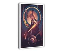 NLKQHTF Poster su tela, motivo: Efesto, un dio greco, decorazione artistica da parete per soggiorno, camera da letto, 40 x 60 cm