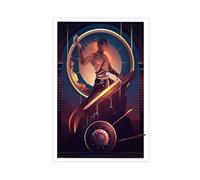 NLKQHTF Poster su tela, motivo: Efesto, un dio greco, decorazione artistica da parete per soggiorno, camera da letto, 30 x 45 cm