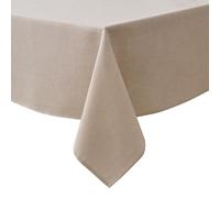 NLMUVW Tovaglia quadrata in lino, 137 x 137 cm, rustica, impermeabile, per cucina, sala da pranzo, feste, caffè, farina d'avena