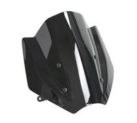 NLNGNZBZTP Deflettore del Flusso d'Aria Anteriore per Moto per Trident 660 2021 2022 2023 con Staffa Parabrezza Parabrezza(Black)