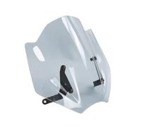 NLNGNZBZTP Deflettore del Flusso d'Aria Anteriore per Moto per Trident 660 2021 2022 2023 con Staffa Parabrezza Parabrezza(Light Smoke)