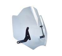 NLNGNZBZTP Deflettori d'Aria per Parabrezza Anteriore per Trident 660 2021-2024 2023 per Moto per Parabrezza(Light Smoke)