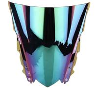 NLNGNZBZTP Deflettori del per Parabrezza per YZFR25 per YZF R25 R3 per YZF-R25 2013-2016 2017 2018 A Doppia Bolla Parabrezza(Iruidium)