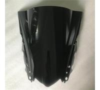 NLNGNZBZTP Parabrezza 2013 2014 2015 2016 2017 2018 per YZF R25 R3 Deflettore Anteriore A Doppia Bolla per YZF-R25 Parabrezza(Black 1)