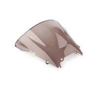 NLNGNZBZTP Parabrezza A Doppia Bolla per Moto per YZF R6 600 1998-2002, Deflettore Antivento, 1999 2000 2001 Parabrezza(Smoke)