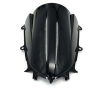 NLNGNZBZTP Parabrezza per Moto per YZF R7 2022-2024 per R6 2017-2024 Spoiler A Doppia Bolla Deflettore del per Parabrezza(Black)