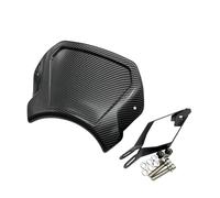 NLNGNZBZTP Parabrezza per Motocicletta per Modelli per XSR700 dal 2016 al 2022, Piastra Frontale di, Anteriore Parabrezza(Carbon Fiber)