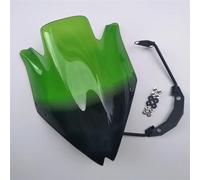 NLNGNZBZTP Parabrezza per Z750 per Z750R 2007-2008-2009-2010-2011-2012 Deflettore Antivento Spoiler Nero Fumo Parabrezza(Green)