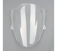 NLNGNZBZTP Parabrezza Trasparente A Doppia Bolla per Moto per ZX-10R 2008-2010, Schermo in ABS, Adatto per Ninja per ZX6R 2009-2020 Parabrezza