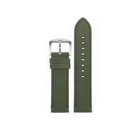 NLNKDTDPAK Adatto for Tissot Chrono XL Serie T116.617A Cinturino in nylon 1853 / Adatto for orologio in tela Mido for accessori for orologi Bracciale da uomo 22mm(Army green sk)