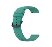 NLNKDTDPAK Cappellino in silicone adatto for Huaami for AmazFit GTS 3 GTS3. Guardia duratura Durabile Fashion Black Woman Uomo Daily Weart Wristband Accessory(Green Black Button)