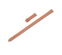 NLNKDTDPAK Cintura for orologio Adatta for Hermes Adatta for CAPE COD/Adatta for HEURE H Pelle a doppio cerchio 19mm Accessori Bracciale in pelle(Yellowish brown 2)