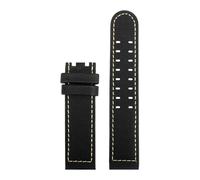 NLNKDTDPAK Cinturino for orologio for fondo in nylon 20mm 22mm Cinturino traspirante for linee bianche nere adatto for Hamilton KHAKI FIELD H70575733 H68401735(Black white-NO BK,20mm)