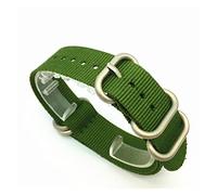 NLNKDTDPAK Sostituzione 18/20/22/24mm cinturino for orologio NATO NATO NYLON Watch Band Fibbia anello cintura cinturino braccialetto Polsino(Rosa,24mm)