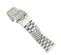 NLNKDTDPAK Watchband Watch 42 46mm Fit For Huawei GT2 Bip Pace For Motor 360 Stainless Steel Strap 18mm 24mm 22mm 20mm For Samsung For Galaxy(Silver,20mm)