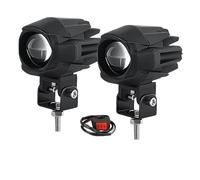 NLNPFGHVZY Faro Anteriore Moto Universale Faretto LED Per 200W Fari Fendinebbia Fuoristrada ADV GS UTV Camion Lampada Ausiliaria 12V 24V Fari per motociclette(P1 2 PCS Light)