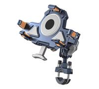 NLNPFGHVZY Porta Telefono Manubrio Supporto Per Da Bici Per Moto Con Ammortizzatori Per Manubrio Bicicletta Accessori Per Telefoni Portacellulare Moto(LIT-M-U)