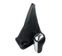 NLNPFGHVZY Testa DellaLeva Cambio Per Toyota Verso 2002-2009 5 6 Pomello Del Cambio Marce Stivale In Pelle(6 speed combo)