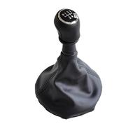 NLNPFGHVZY Testa DellaLeva Cambio Per VW Transporter Multivan Caravelle T5 2003-2010 5 6 Speed Gear Stick Leva Del Pomello Cambio Pallamano(5 Speed-Black)