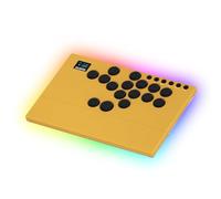 NLOFIN Leverless Arcade Stick 16 tasti controller senza leva, controller senza leva, RGB personalizzato Arcade Fighting Stick per PS4/PS5/PC/Switch/Steam, controller in alluminio supporta hot-swap e