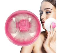 Nlrlo Cialda in polvere con scatola con applicatore | Contenitore in polvere per il corpo del bambino | Organizzatore da viaggio per la stagione calda, routine di sonno, cura quotidiana della pelle