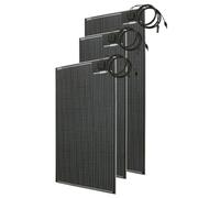 NLS Pannello solare piatto, 150 W, monocristallino, 137 x 59 x 0,4 cm, 4,9 kg, connettore MC4
